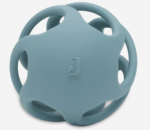 Jollein - Anneau de dentition Balle en silicone 9,5cm - Sea Green