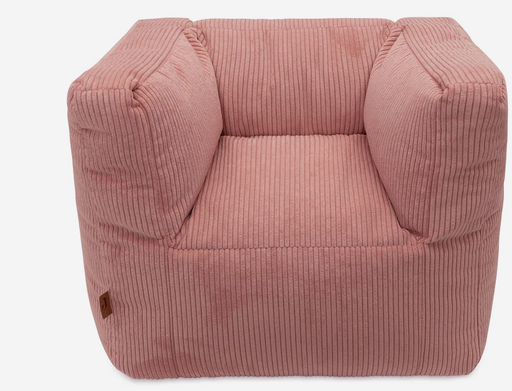 Jollein - Fauteuil/Pouf Corduroy pour enfant - Wild Rose