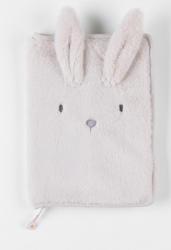 Noukie's - Protège carnet santé fausse fourrure - Moka [BB2450.70]