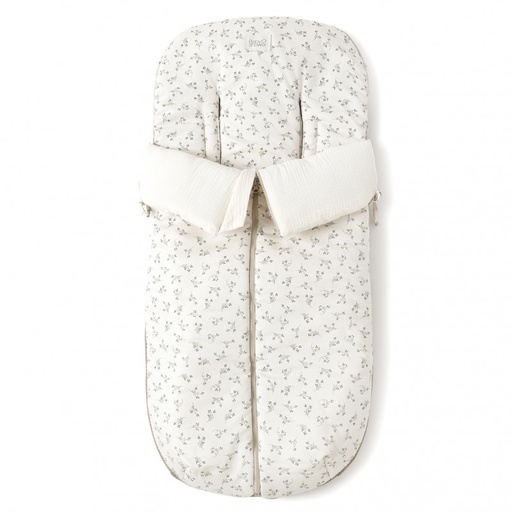 Babyshower - Chancelière poussette - Olive Bloom [STFMOBC]