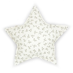 [CSTAOBL] Babyshower - Coussin Star - Olive Bloom