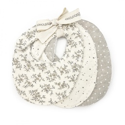 [P3BIMLY] Babyshower - Set de 3 bavoirs - Miley