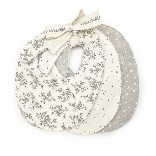 Babyshower - Set de 3 bavoirs - Miley [P3BIMLY]