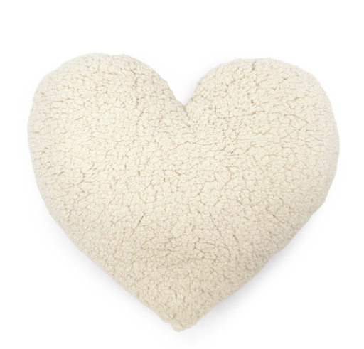 [CCORMOU] Babyshower - Coussin Coeur - Mouton