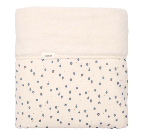 Koeka - Couverture berceau teddy Lugo - Off White