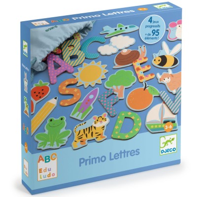 DJECO - Eduludo - Primo Lettres - 3 à 6 ans [DJ08252]