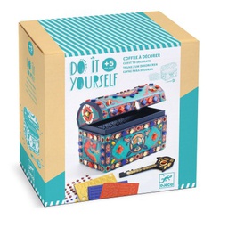 DJECO - Do It Yourself - Coffre à décorer - 5 ans +