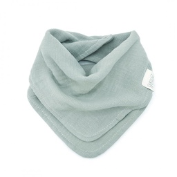 [BCOWMBZ] Babyshower - Bavoir bandana Cowboy - Mint Breeze Powder