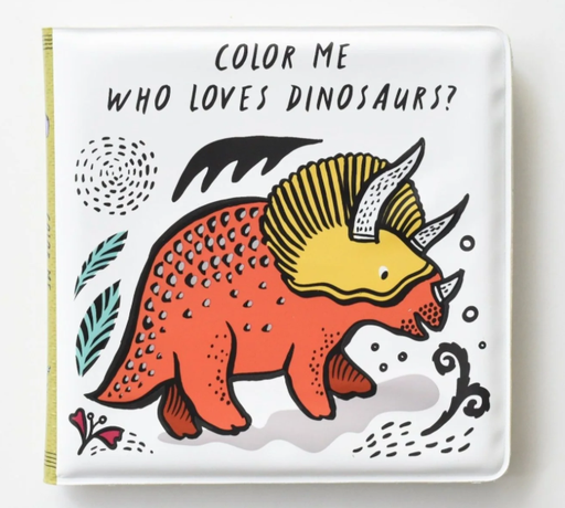 Wee Gallery - Livre de bain - Who Loves Dinosaurs ?