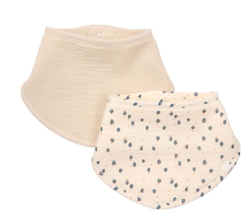 Koeka - Bandana bavoir pack de 2 - Lugo - Off White