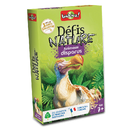 [08737] Bioviva! - Défis Nature - Animaux Disparus - 7 ans et +