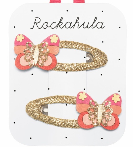 Rockahula - Lot de 2 pinces à cheveux - Bella Butterfly [H2348M]