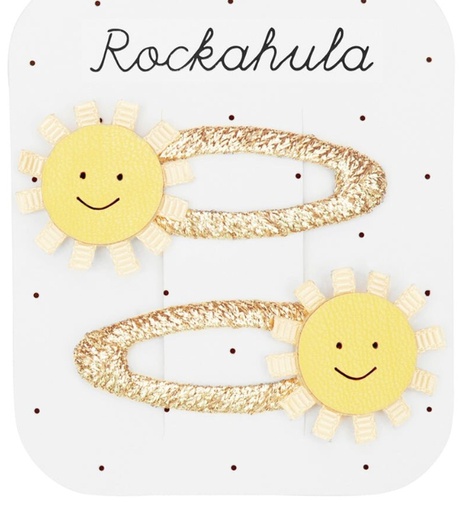 [H2123Y] Rockahula - Lot de 2 pinces à cheveux - You Are My Sunshine