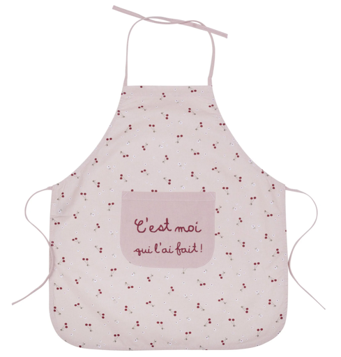BB&Co - Tablier de cuisine "C’est moi qui l’ai fait" - Cerises