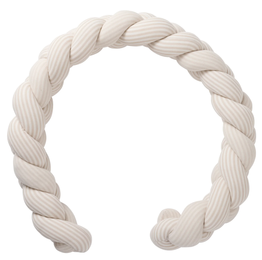 BB&Co - Tresse de lit Soft Stripes - Rayé Galet