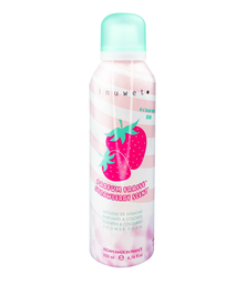 Inuwet - Mousse de douche colorée - Parfum Fraise