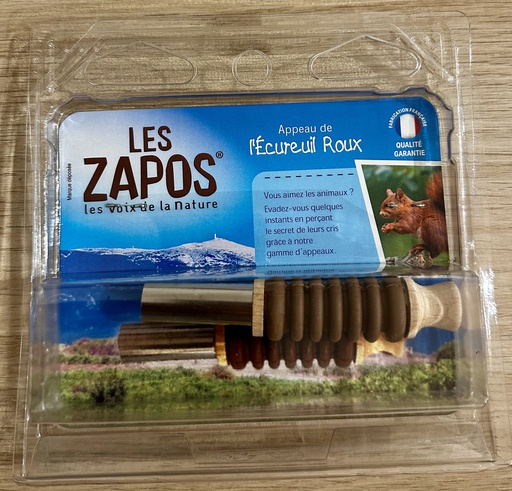 [Z24] Les Zapos - Appeau Ecureuil Roux