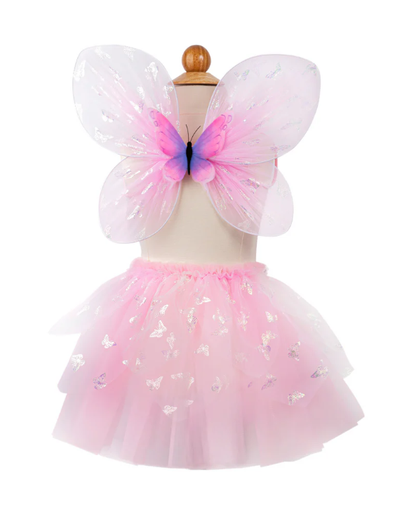 Great Pretenders - Ensemble jupe et ailes papillon Flutter - 4-6 ans