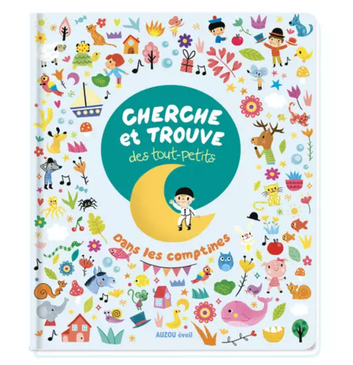 Auzou - Cherche et trouve des tout-petits - Dans les comptines