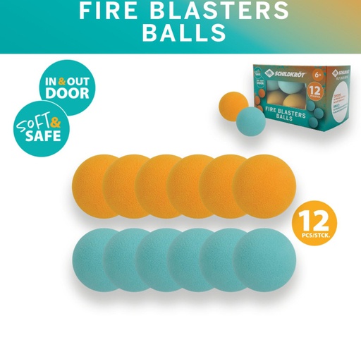 Schildkröt - Balles de recharge pour le fusil Fire Blasters [970331]