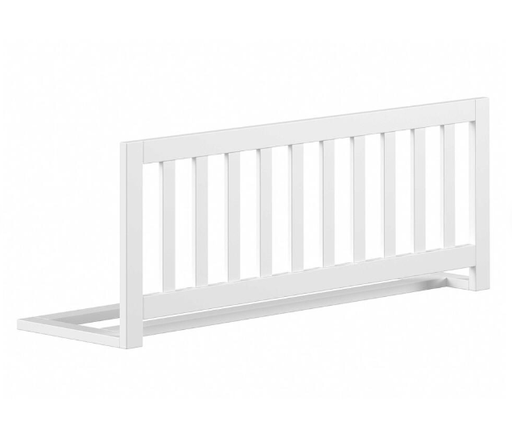 [FOSR1214] Vipack - Barrière de lit Forrest - Bois de hêtre massif - Blanc