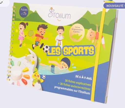 Etoilium - Livret Les Sports - 6 à 9 ans [341166]