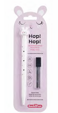 Back2Fun - Porte-mines Bunny - Blanc