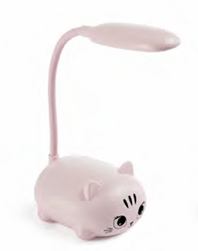 Back2Fun - Lampe Led Night Kitty - Rose