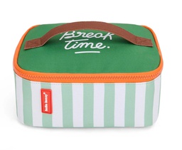 [LUN-P-002-TU] Hello Hossy - Sac isotherme - Green Stripes