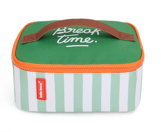 Hello Hossy - Sac isotherme - Green Stripes [LUN-P-002-TU]