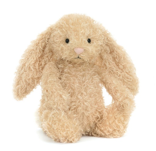 [BAS3CRL] Jellycat - Doudou Lapin Crème Bouclé