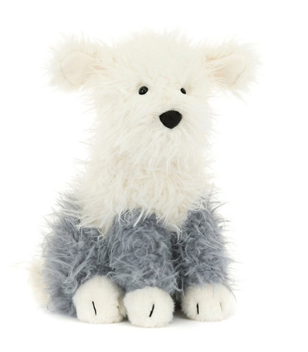 Jellycat - Doudou Chien Bouclé Bicolore [SH3DG]