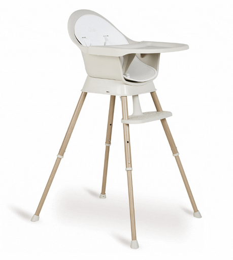 [7630CGHCW07] Quax - Chaise Bébé Evolutive Ultimo 3 Luxe - Argile-Naturel