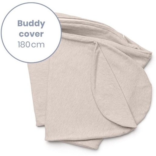 Doomoo - Housse pour Coussin d'Allaitement - Buddy Cover - Chiné sand