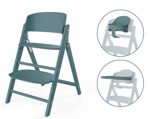 Cybex - Chaise haute Click & Fold 3-en-1 - Stone Blue