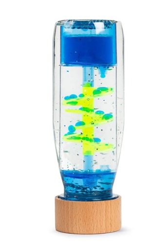 Petit Boum - Bouteille sensorielle Move - Spiral Blue