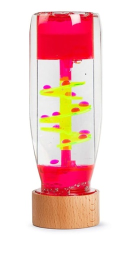 Petit Boum - Bouteille sensorielle Move - Spiral Pink
