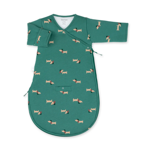 Bemini - MAGIC BAG 1-4m Print wouff Spinach Pady Jersey - Tog 3 [141WOUFF74JP]