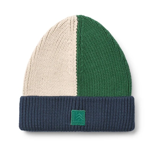 LIEWOOD - Bonnet d'hiver - Ezra Beanie - Classic Navy multi mix