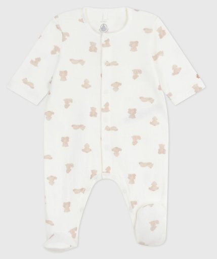 Petit Bateau - Pyjama bébé en tubique imprimé