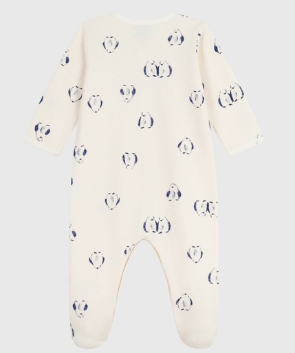 Petit Bateau - Pyjama bébé avec imprimé pingouins