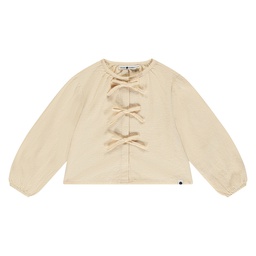 STAINS &amp; STORIES - Blouse Beige avec noeuds - Fille