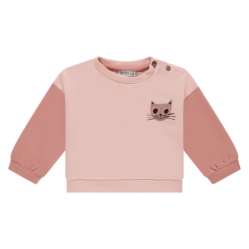 BABYFACE - Sweatshirt Rose à motifs - Fille