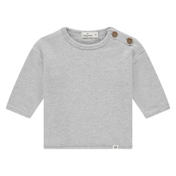 A TINY STORY - Pull gris à boutons