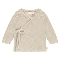 A TINY STORY - Pull beige avec nœuds