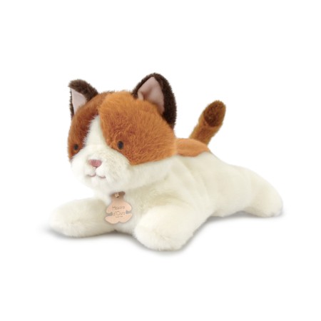 Doudou et Compagnie - Les Ptit's Relax - Peluche Chat allongé - 22 cm [HO3319]