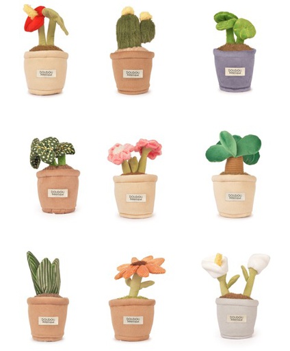 Doudou et Compagnie - Peluche fleur - 9 cm - Botanique [SP4345]