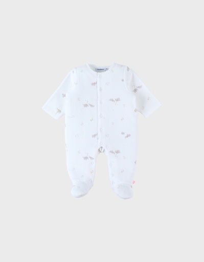 [T2450132] Noukie's - Pyjama, Velours - Bali et Moka (3 mois)