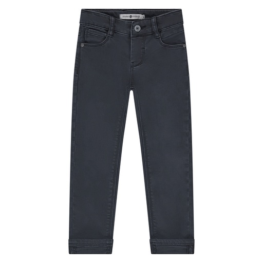 STAINS & STORIES - Jeans gris anthracite - Garçon