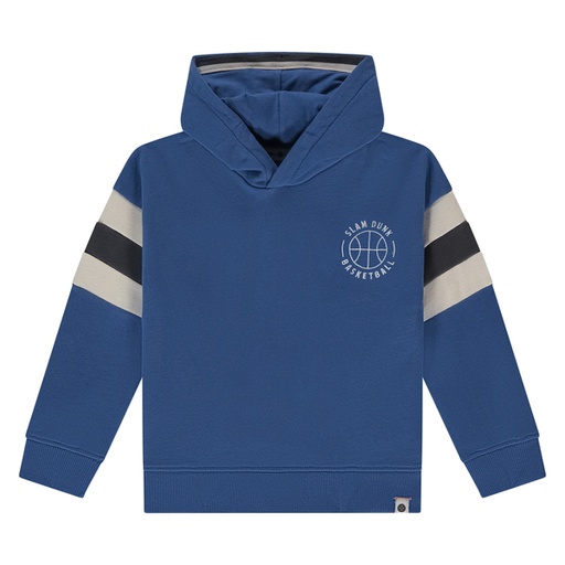 STAINS & STORIES - Sweatshirt bleu marine - Garçon